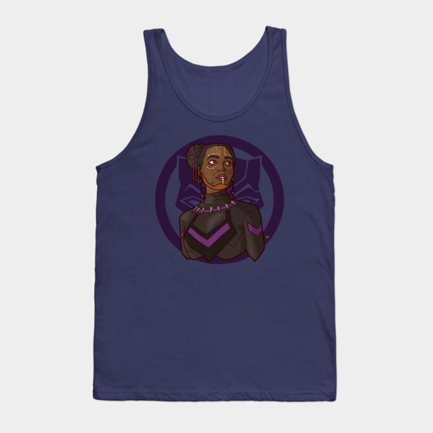 Shuri Tank Top by ArtOfTheNerd